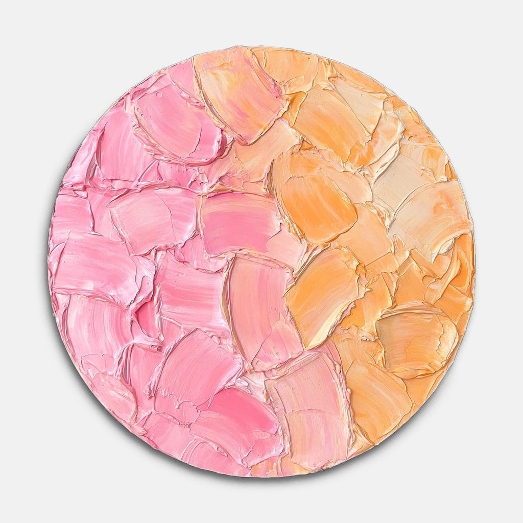 VANILLA SKY - ROUND PAINTING