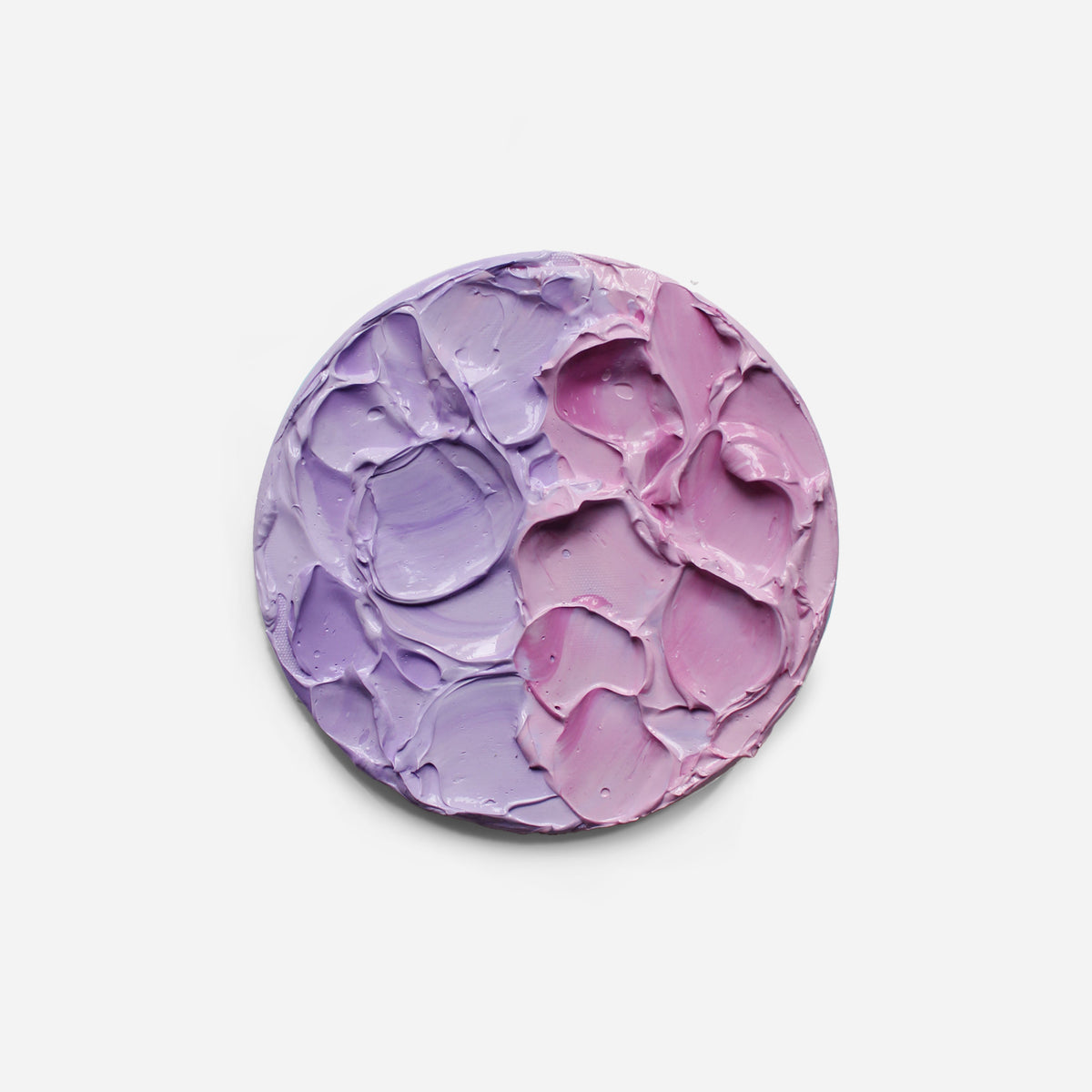 VANILLA SKY - 20 cm MINI - ROUND PAINTING