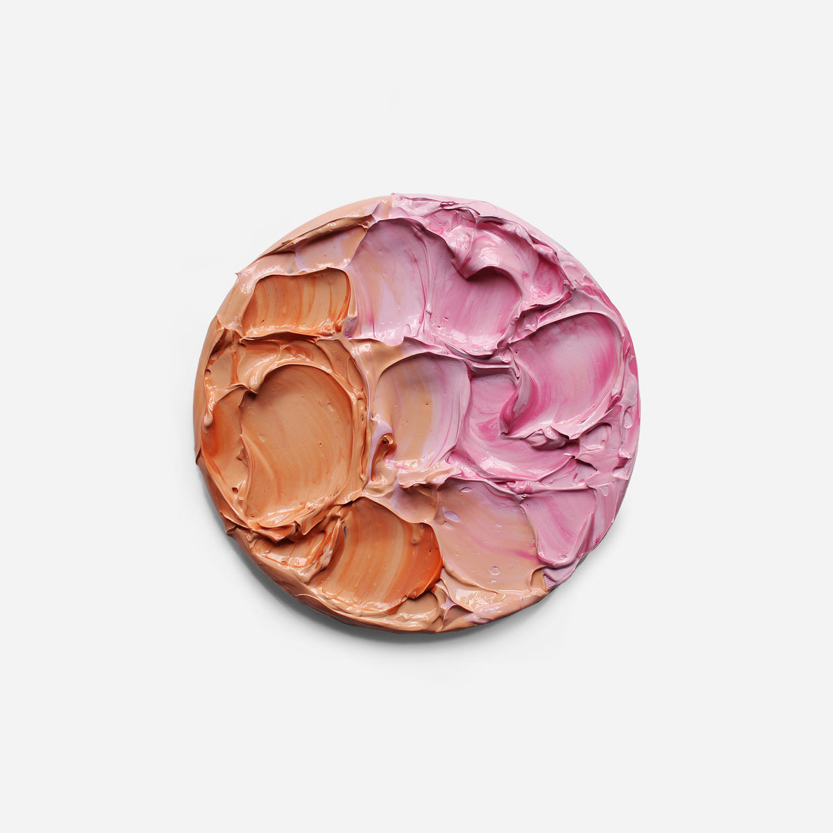 VANILLA SKY - 20 cm MINI - ROUND PAINTING