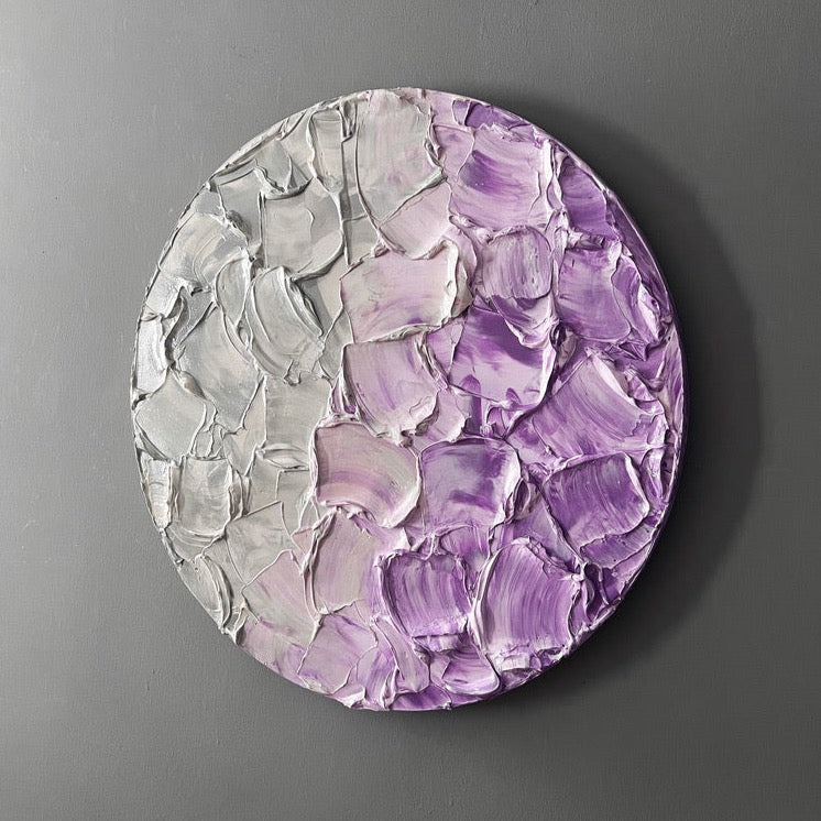 VANILLA SKY - ROUND PAINTING