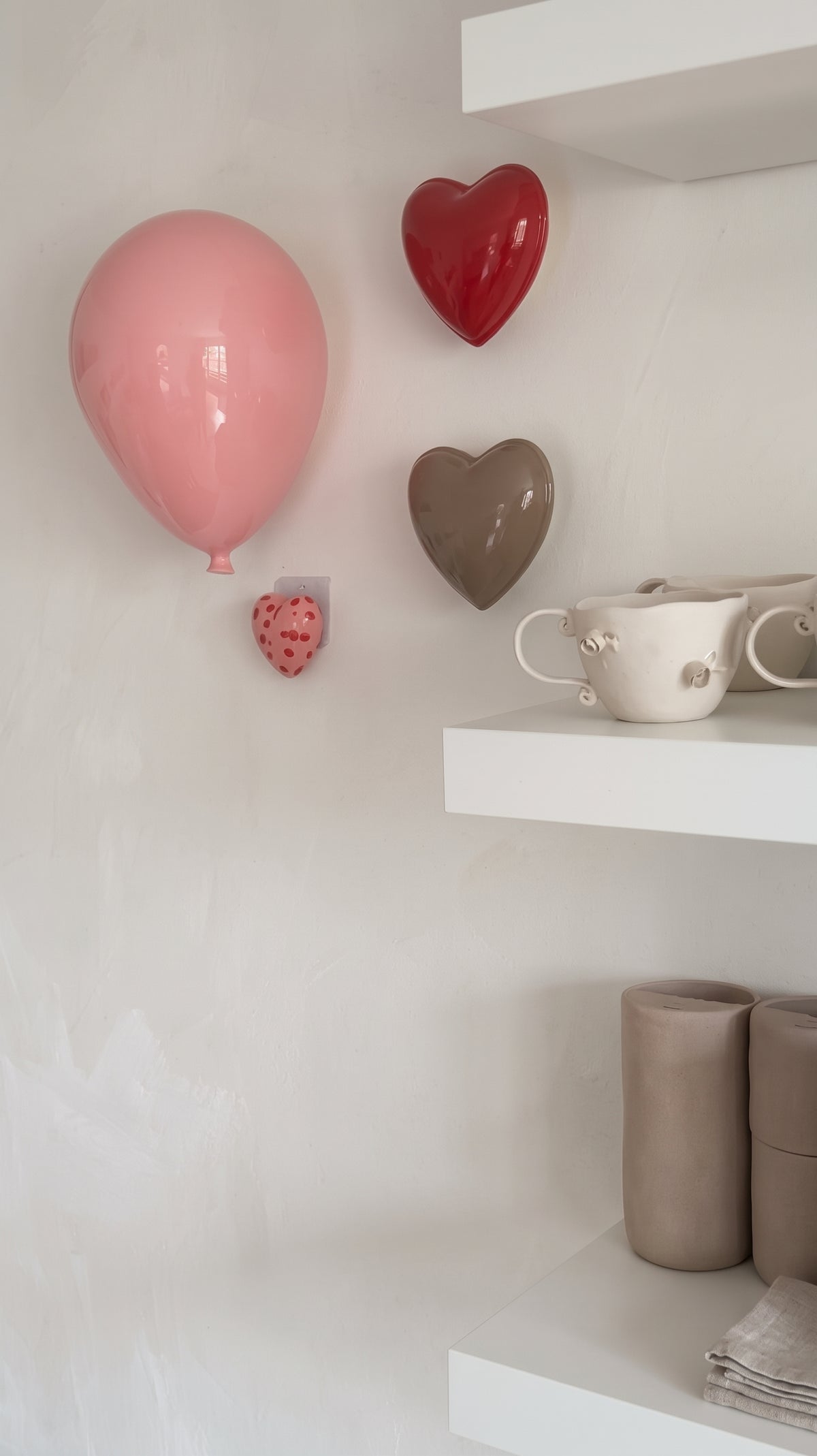 Ceramic Balloon Wall Decor