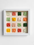 SPRING - FRAMED - 30x30 cm SQUARE PAINTING