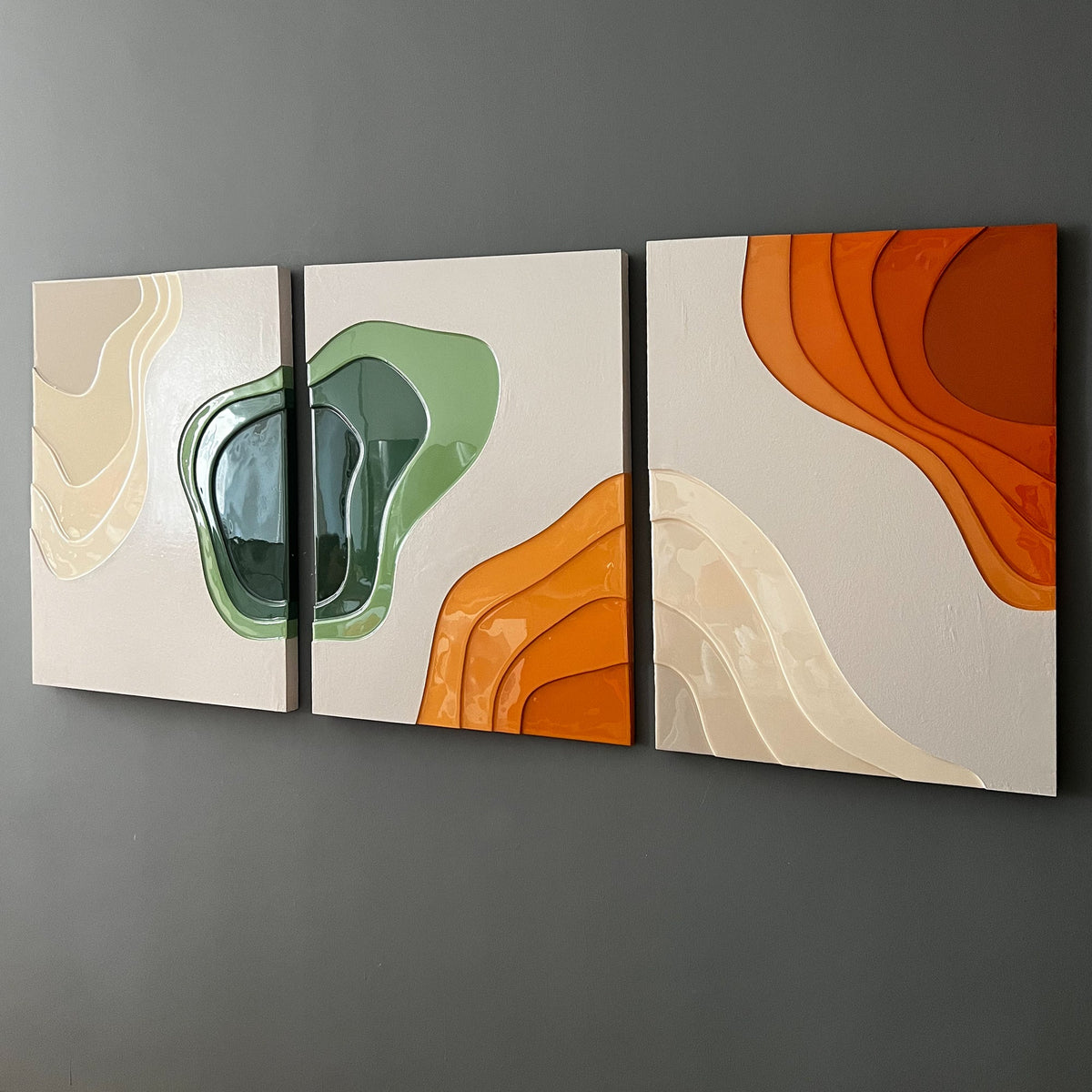 SOFT HILLS - 60 x 80 cm PAINTING