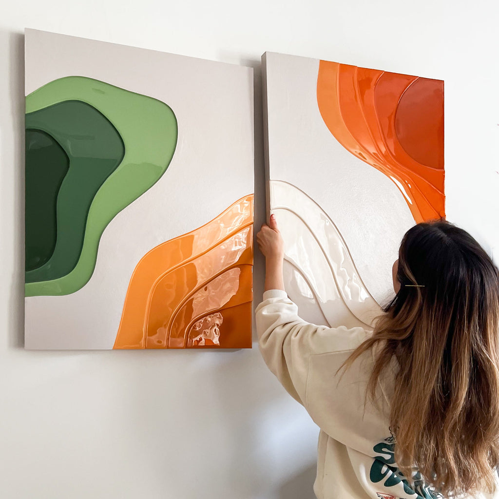 SOFT HILLS - 60 x 80 cm PAINTING