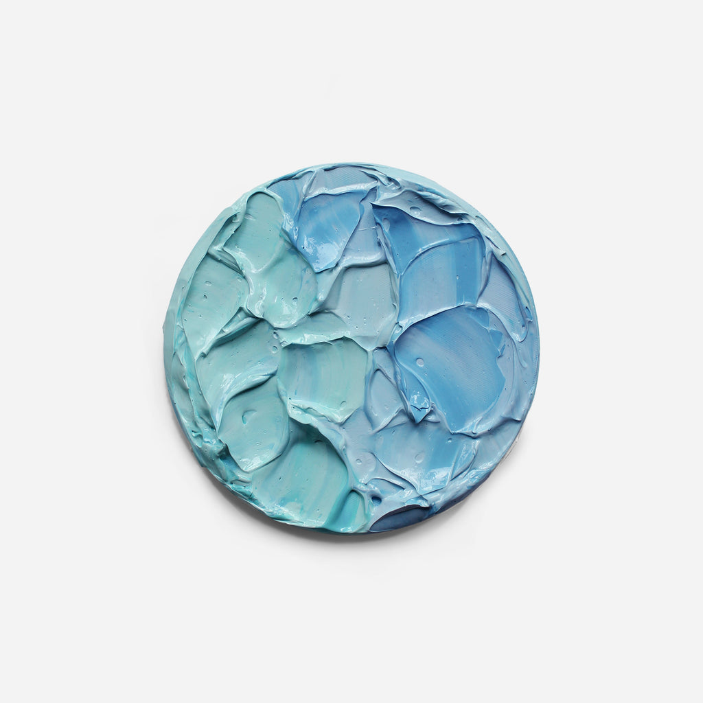 VANILLA SKY - 20 cm MINI - ROUND PAINTING