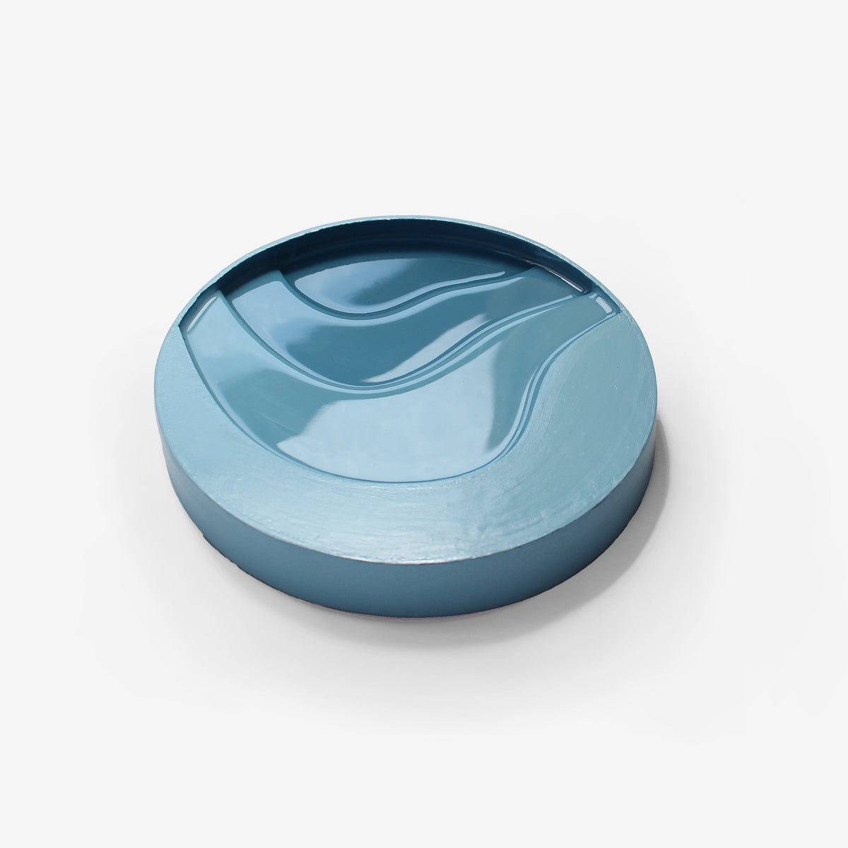 GRAY - 20 cm ROUND PAINTING