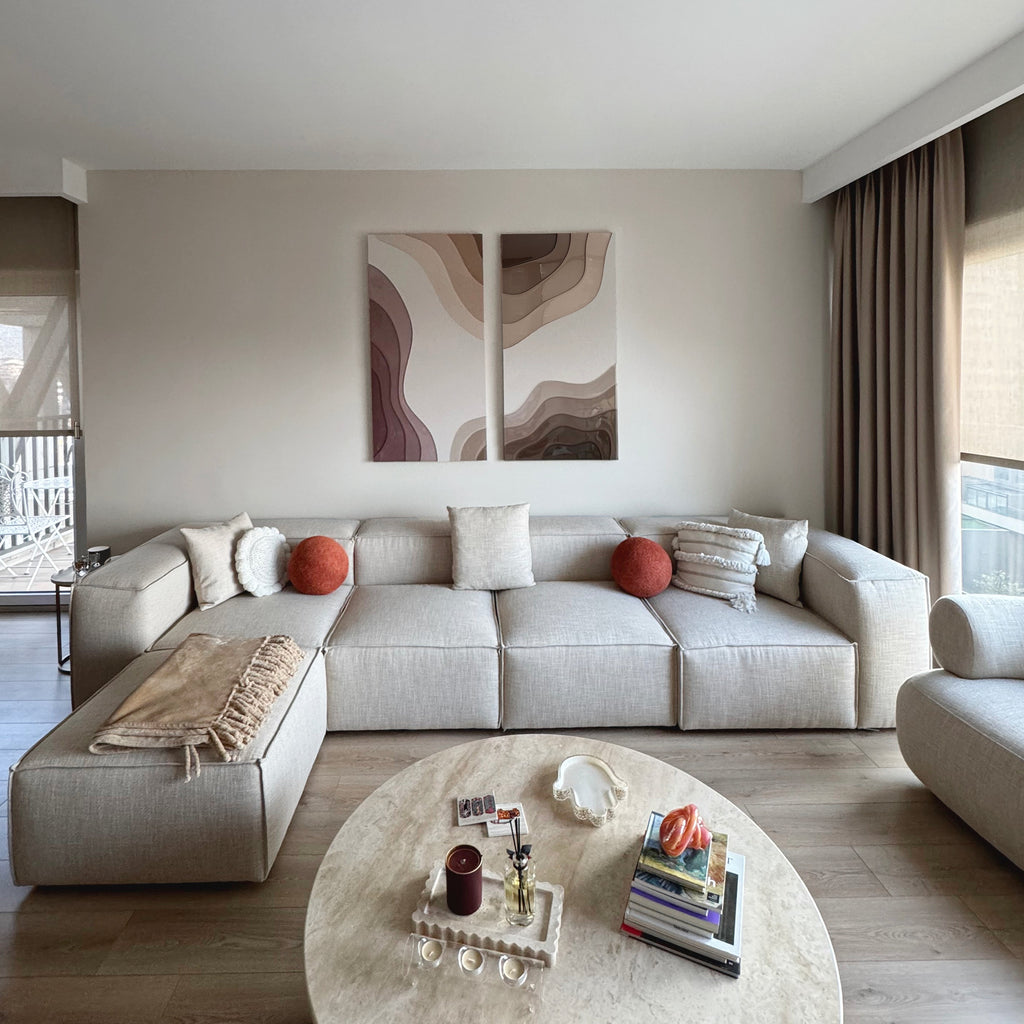 SAND - 60 x 120 cm ABSTRACT PAINTING