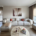 SAND - 60 x 120 cm ABSTRACT PAINTING