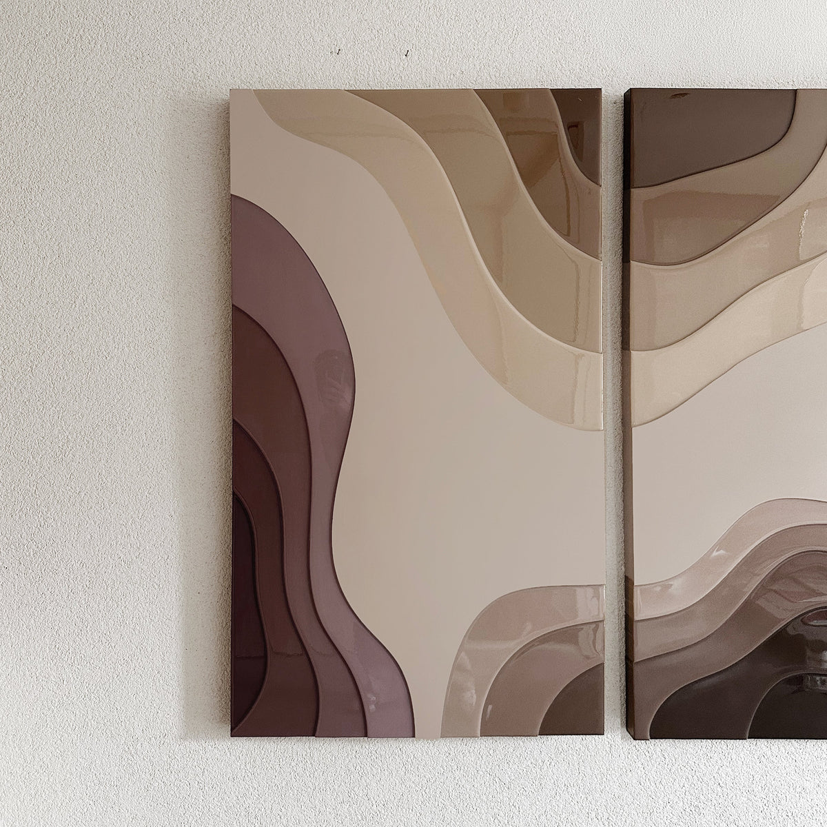 SAND - 60 x 120 cm ABSTRACT PAINTING