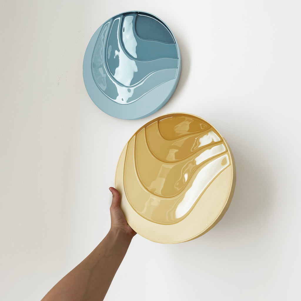 YUVY I - SOFT - 30 cm ROUND PAINTING