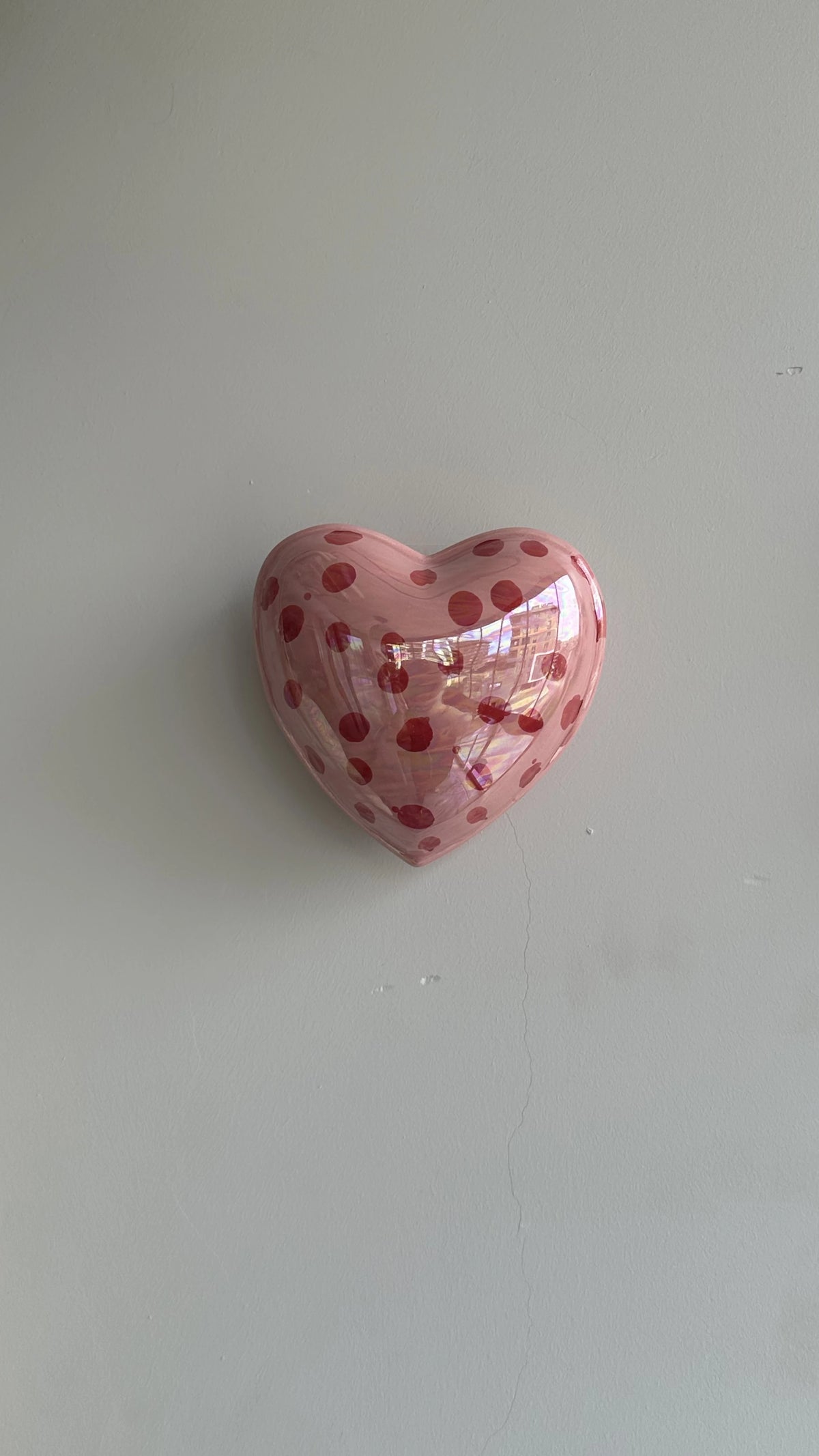 Ceramic Heart Wall Decor