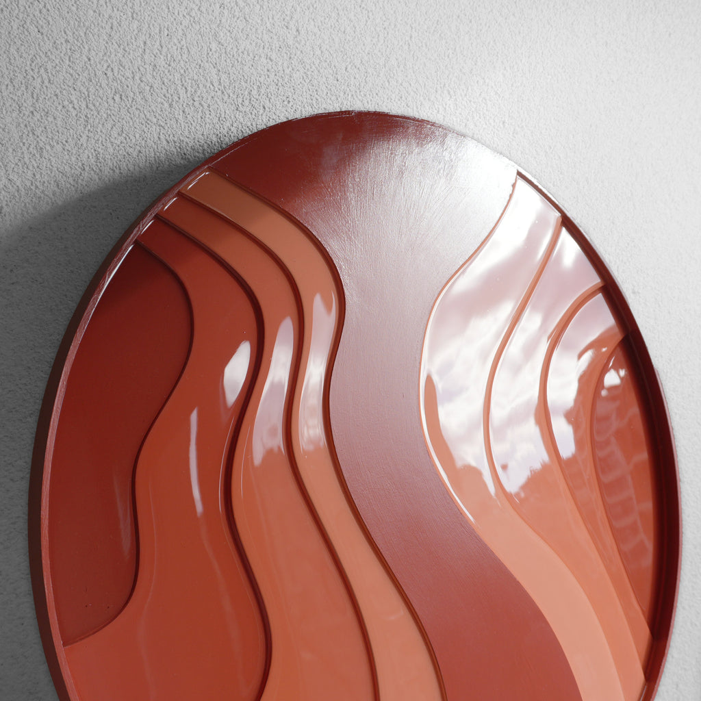 YUVY II - SOFT - 60 CM ROUND PAINTING