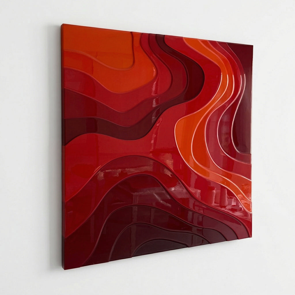 FULL SHINE SUNDOWN - SQUARE PAINTING