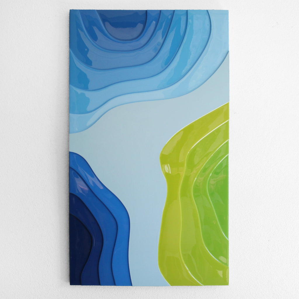 CARNIVAL - BLUE - 70 x 120 cm
