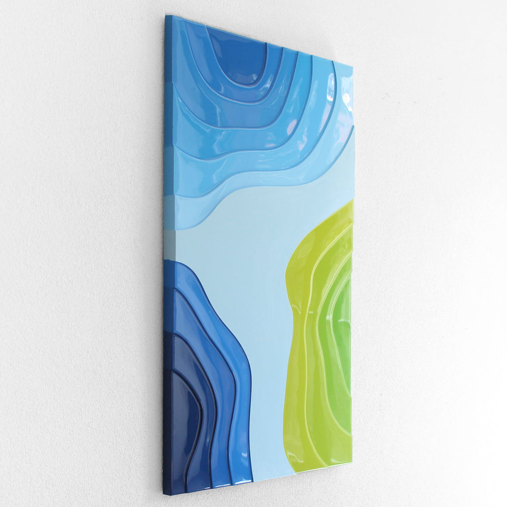 CARNIVAL - BLUE - 70 x 120 cm
