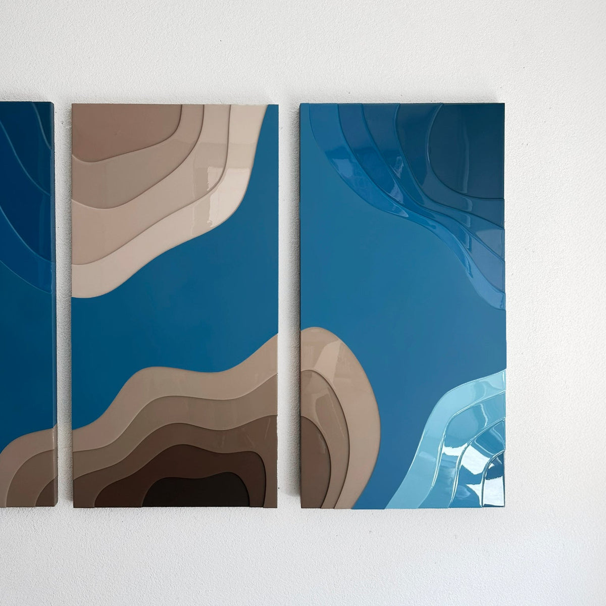 BREEZE - 70 x 140 cm ABSTRACT PAINTING