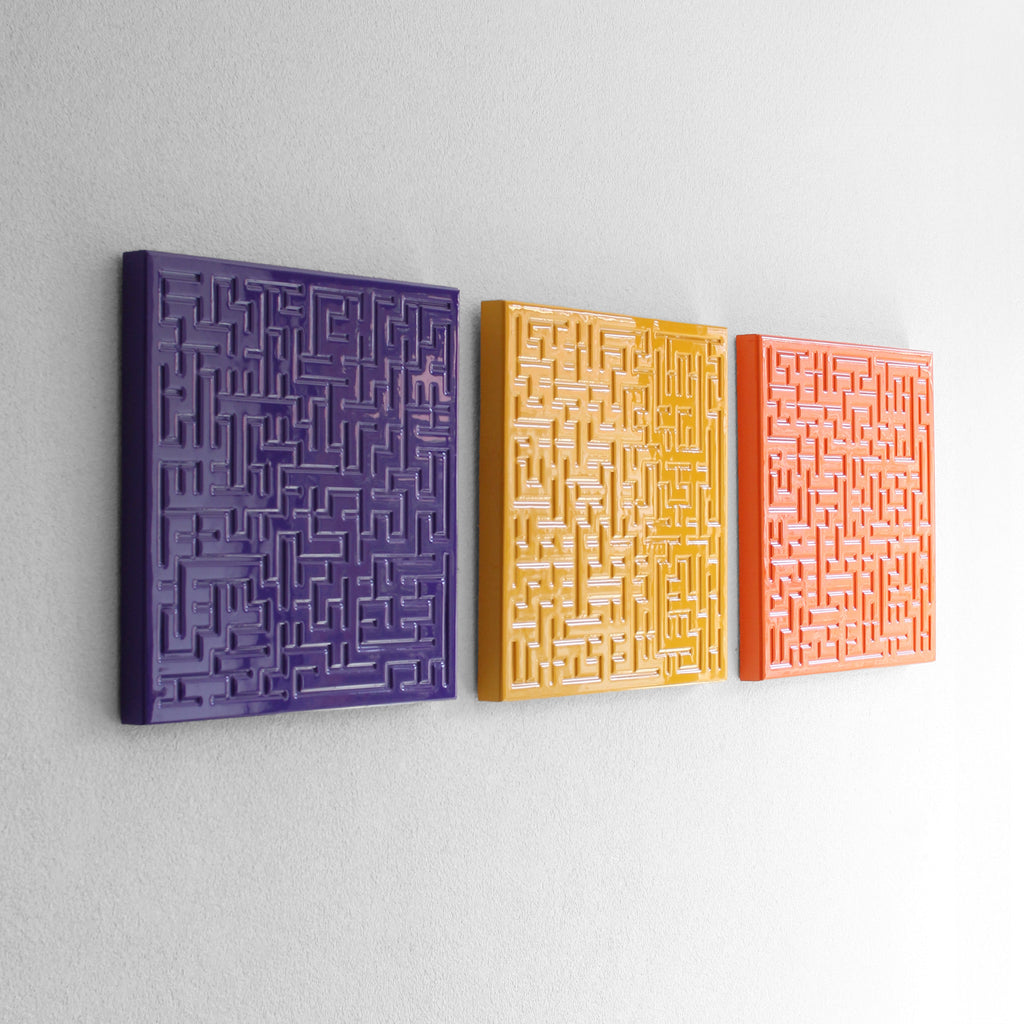 THE XX - SOLID COLOR - 60x60 cm SQUARE PAINTING