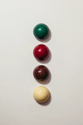 Round Ceramic Wall Decor - Retro Set (4 pcs)