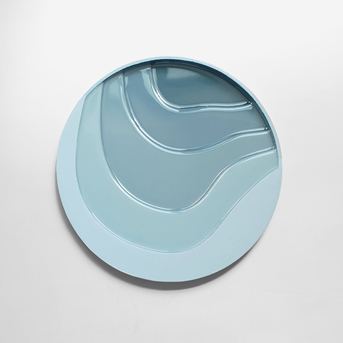 YUVY I - SOFT - 30 cm ROUND PAINTING