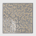 SOFT WOOD-DETAILED SQUARE PAINTING
