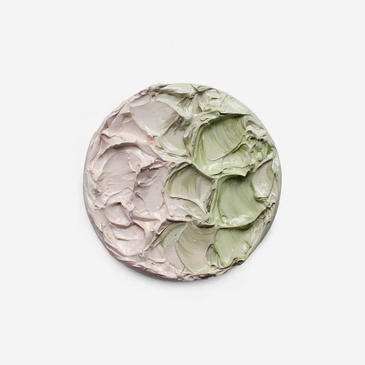 VANILLA SKY - 20 cm MINI - ROUND PAINTING