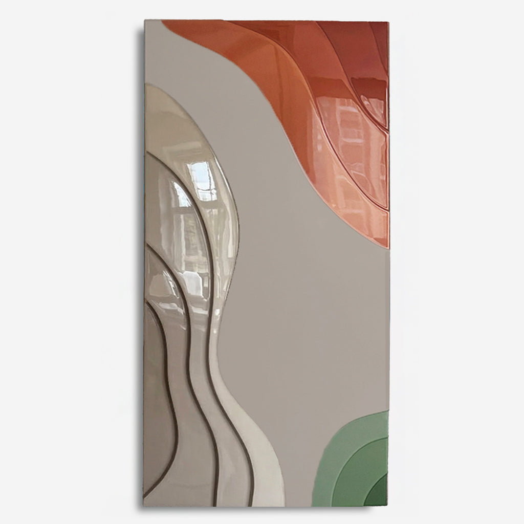 BLOOM - 70 x 140 cm ABSTRACT PAINTING